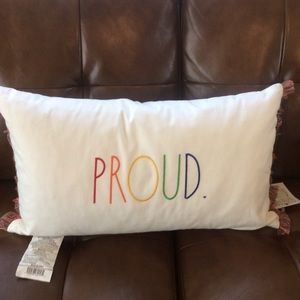 RAE DUNN PROUD Decorative Pillow